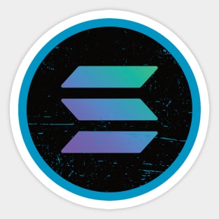 Solana Vintage Sticker